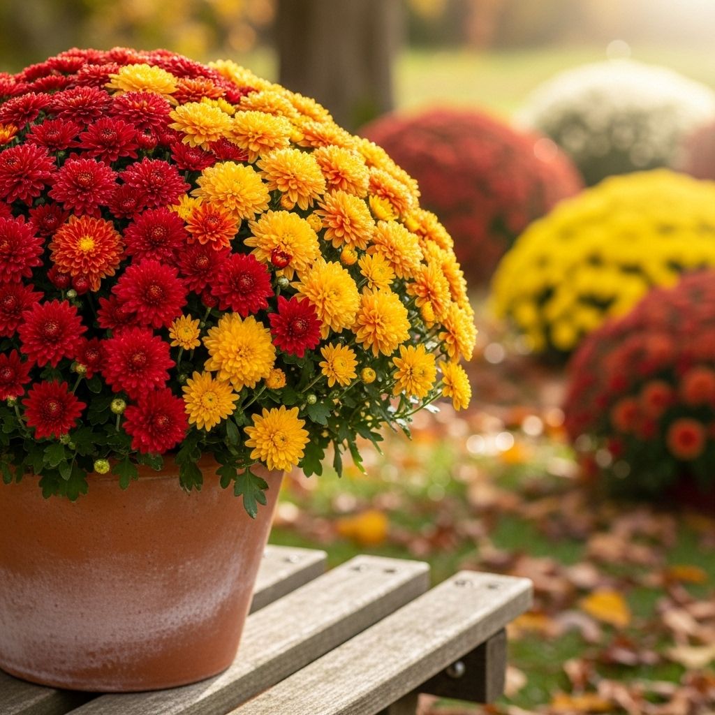 Unlock the secrets to vibrant potted mums with expert tips for healthy, long-lasting blooms and effortless container gardening.