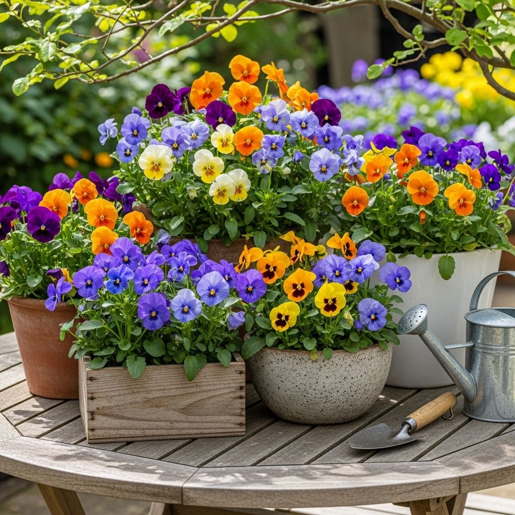 Unlock vibrant, healthy pansies with these expert container gardening tips for lasting blooms and color.