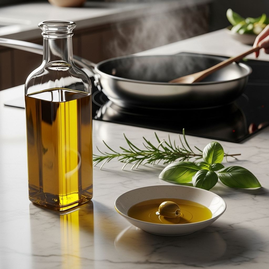 Preserve healthy fats and fresh aromas in high-heat dishes.