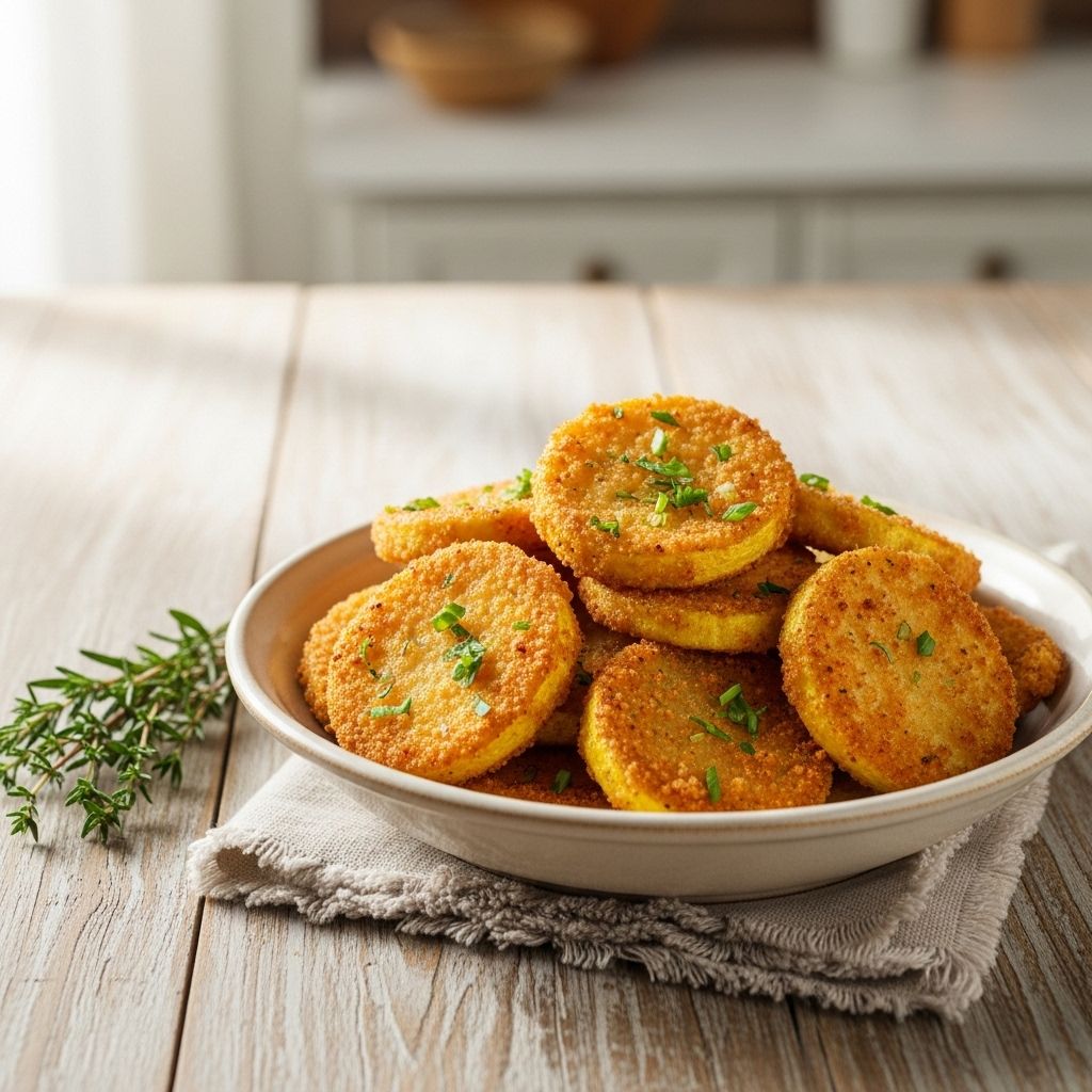 Crispy, golden, and irresistibly delicious—discover how to make the perfect country fried squash, a Southern favorite for gatherings or weeknight meals.