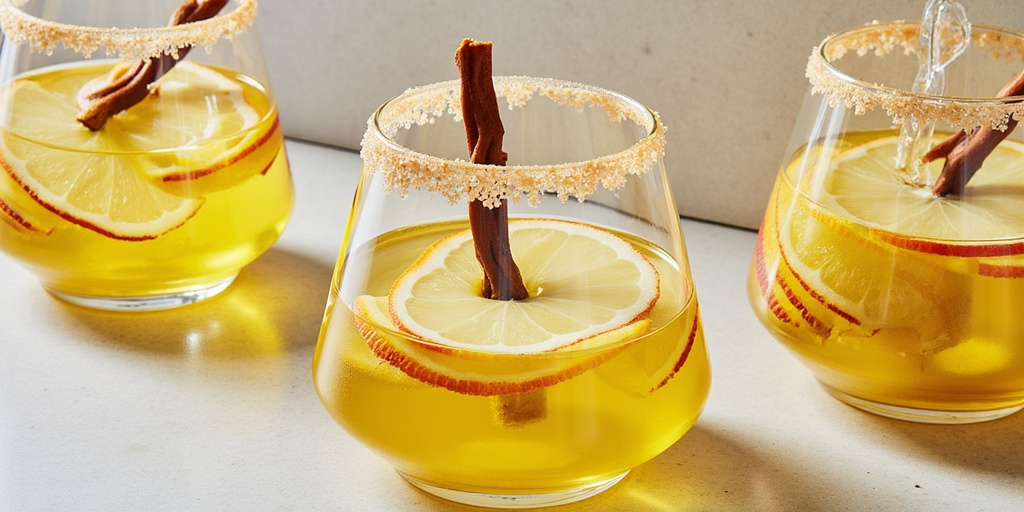 A curated mix of autumnal drinks that capture the season’s warmth and festive flavors.