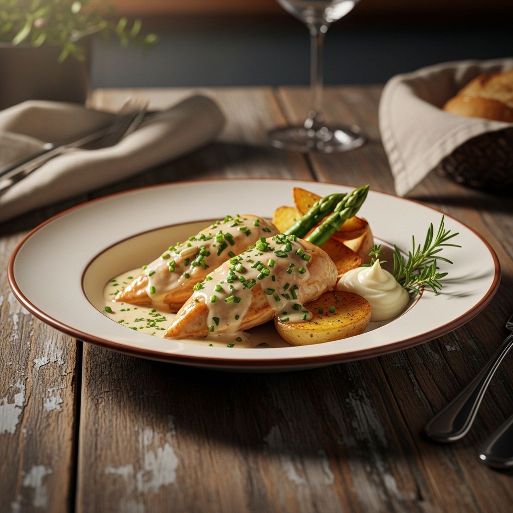 A velvety sauce transforms simple ingredients into a comfort-food favorite.