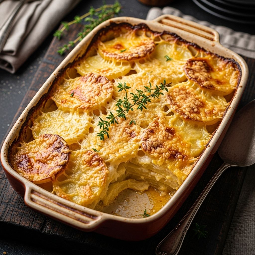 Potatoes Au Gratin Recipe: 6 Expert Tips For Creamy Results Indulge in rich, cheesy layers baked to golden perfection for cozy meal moments.