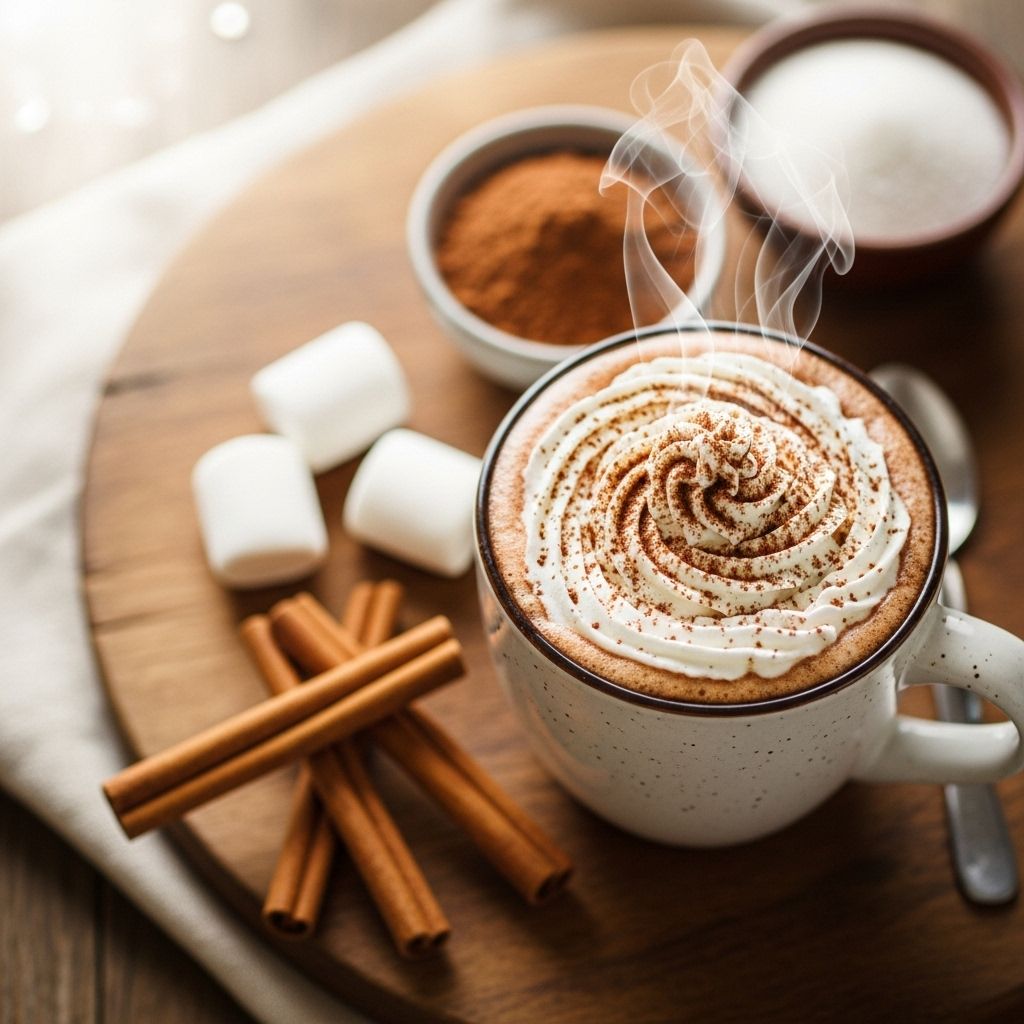Master the perfect cup of rich, velvety hot cocoa with this simple yet decadent recipe