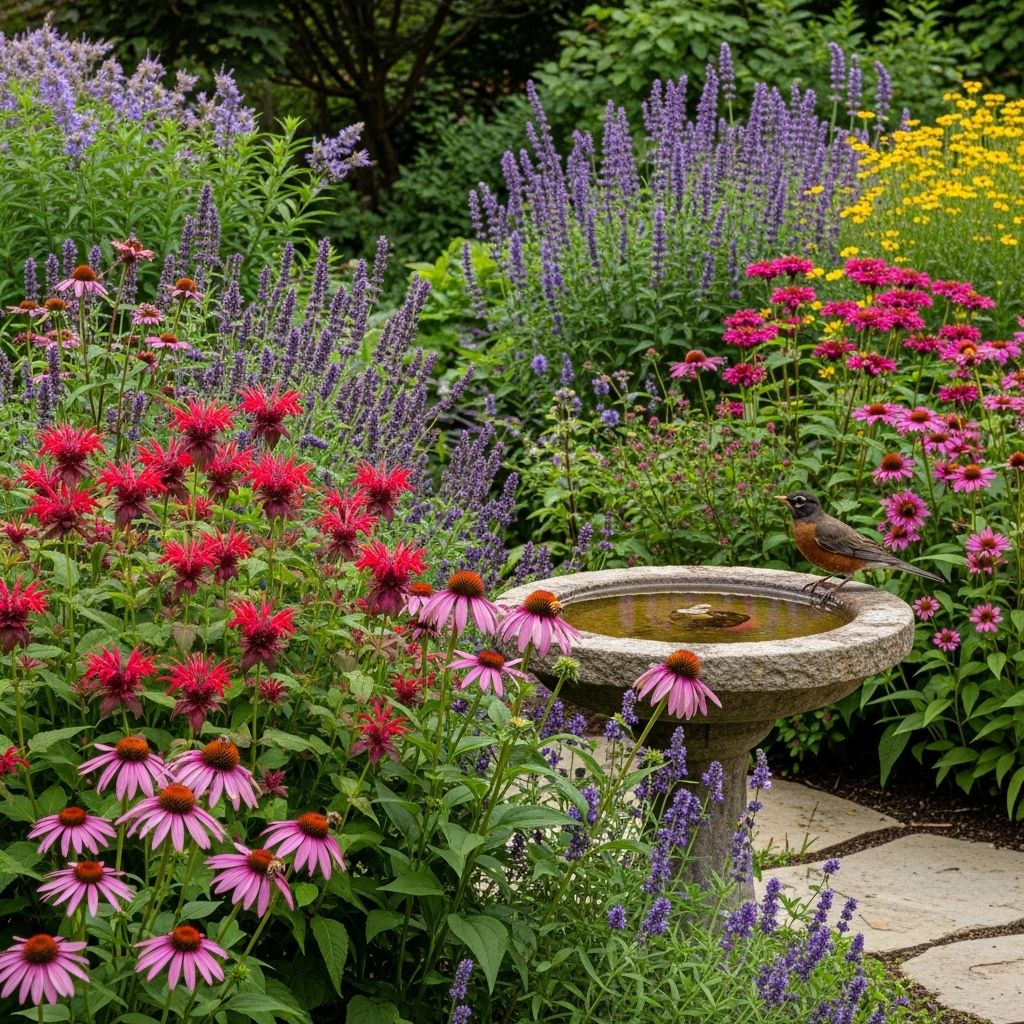 Transform your outdoor space into a bird-friendly haven by selecting native plants, providing water and shelter, and designing for year-round appeal.