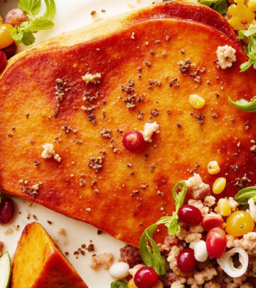 A seasonal staple that adds creamy sweetness and vibrant flair to every autumn meal.