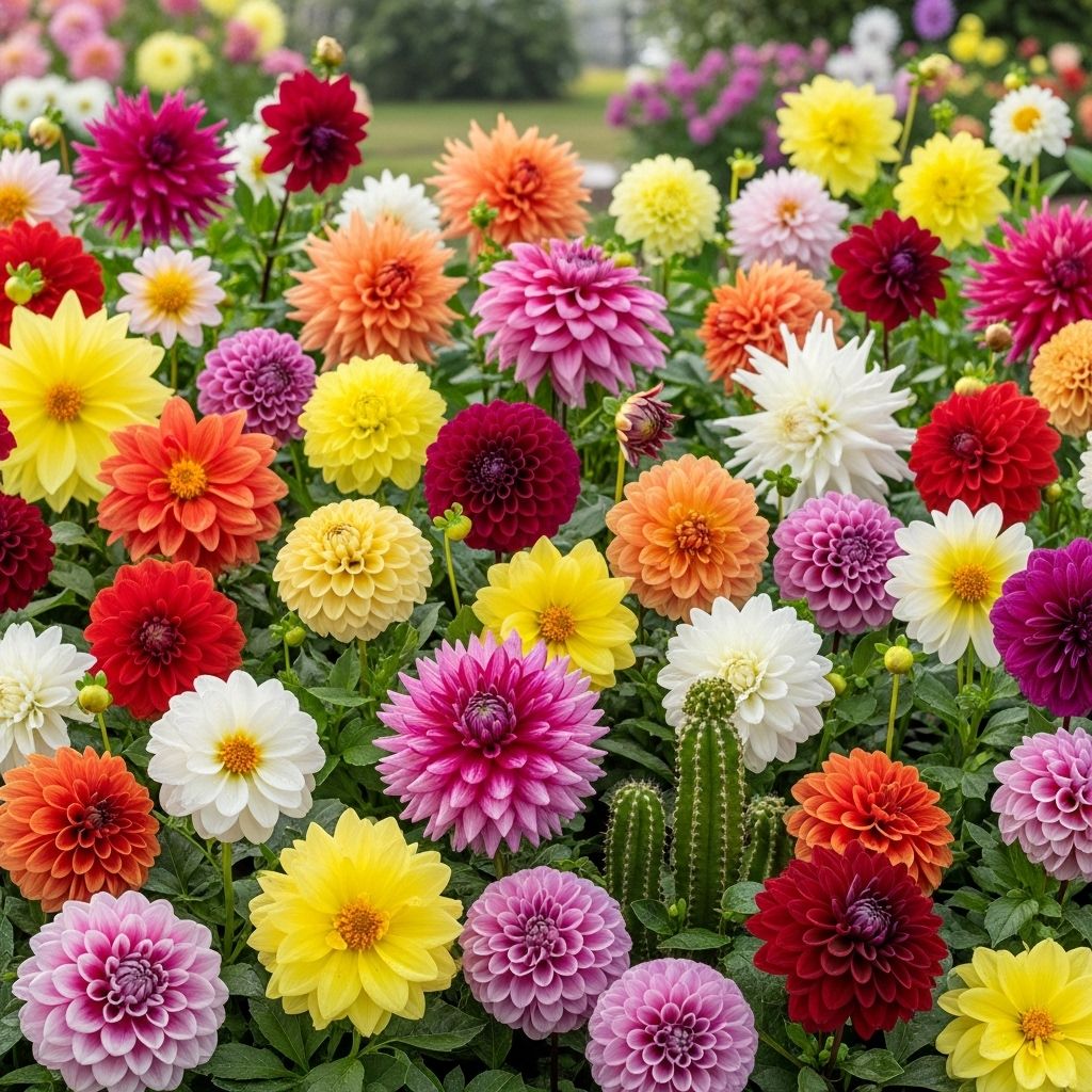 Discover diverse blooms by form and hue to inspire eye-catching seasonal displays.
