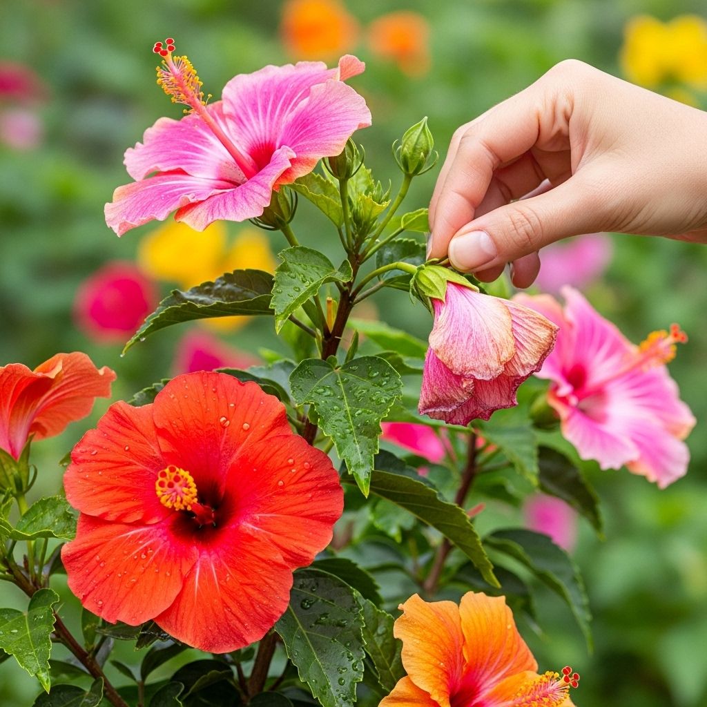 Learn the optimal techniques, timing, and benefits of deadheading hibiscus to maximize your plant’s health and blossom potential.