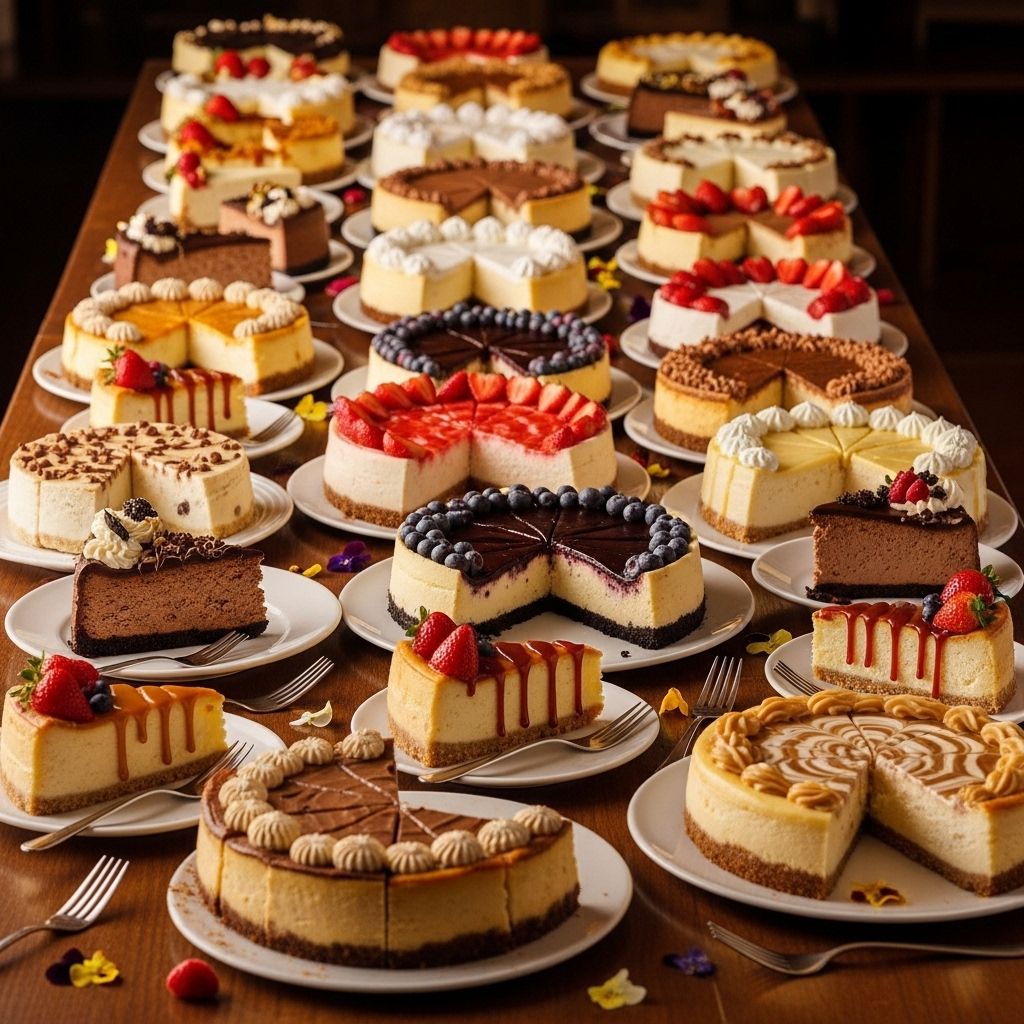 55 Decadent Cheesecake Recipes for Every Sweet Occasion An array of flavor-packed cheesecake ideas to satisfy every dessert craving.