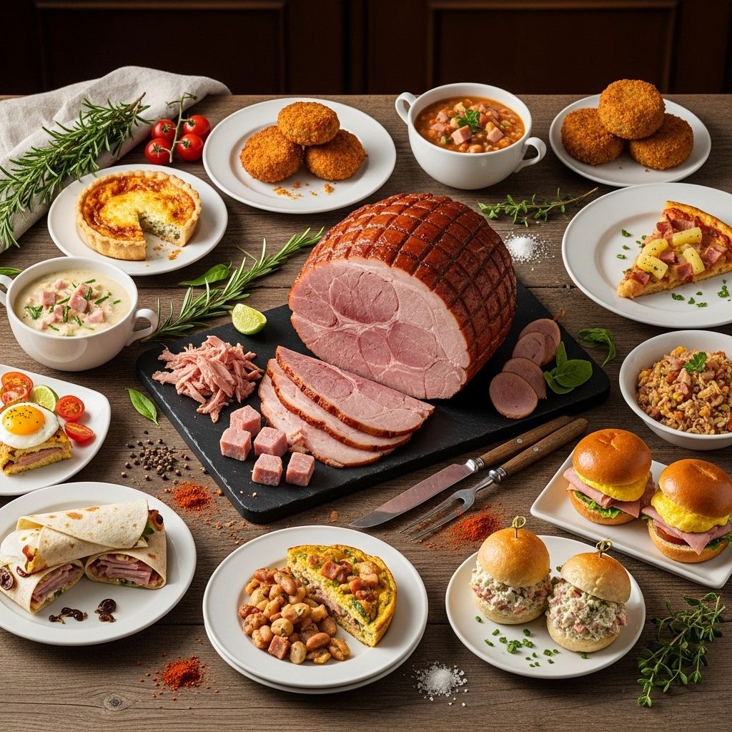 Turn holiday ham leftovers into mouthwatering meals your family will eagerly devour