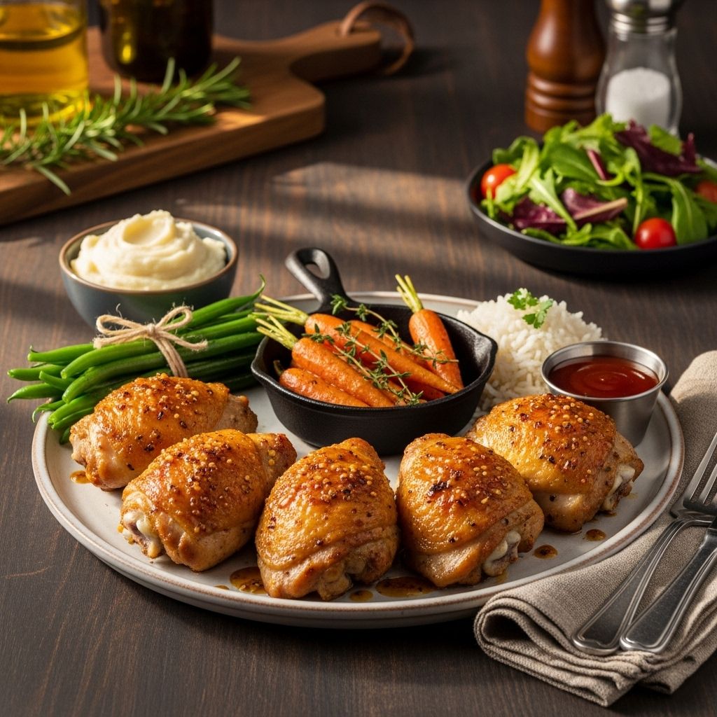 A simple yet flavorful way to prepare juicy, tender chicken thighs with minimal effort