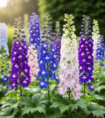 Unlock vibrant garden blossoms with expert tips to nurture stunning tall spikes yearly.