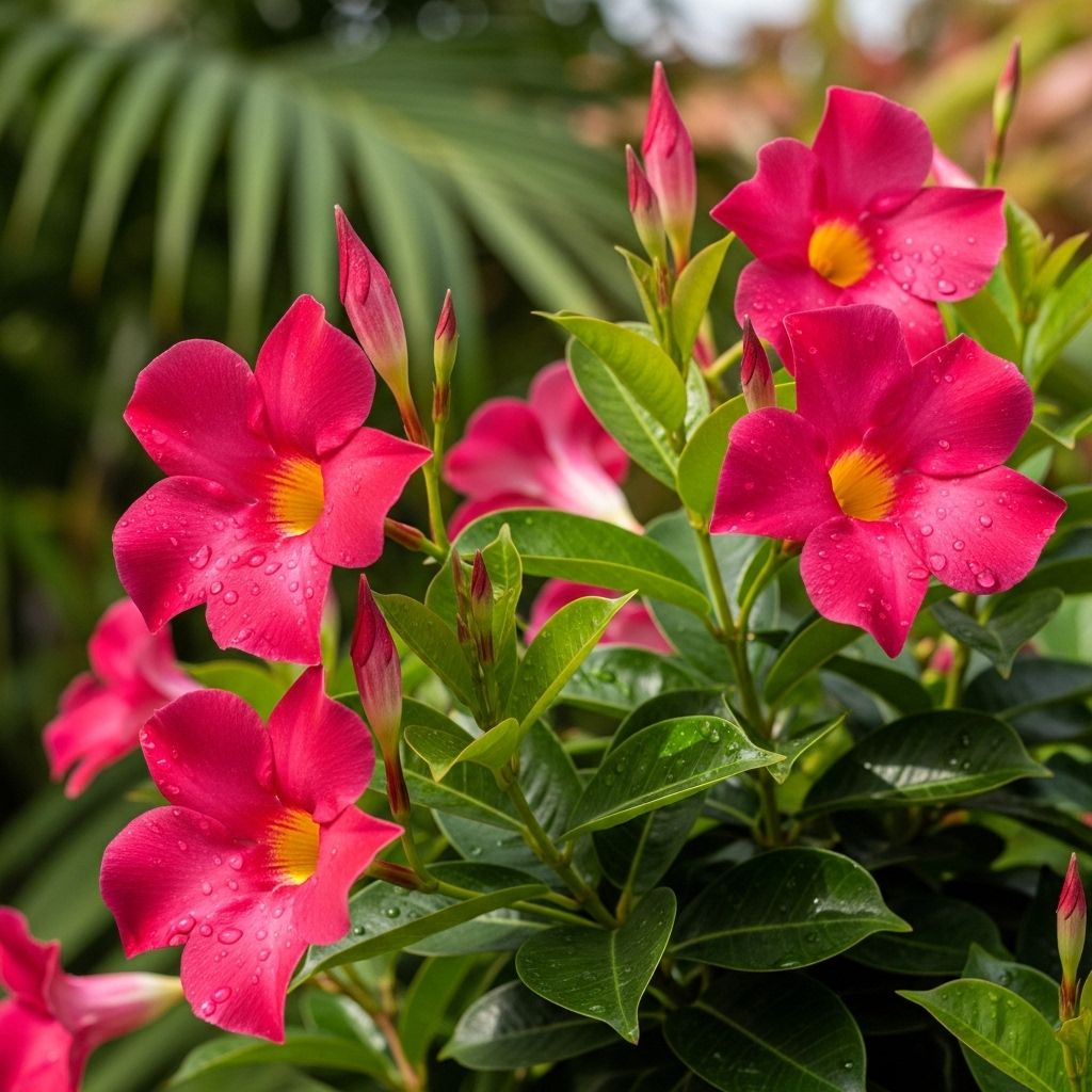 Discover expert tips for thriving Dipladenia and Mandevilla, from planting and care to solving common growing problems in gardens and containers.