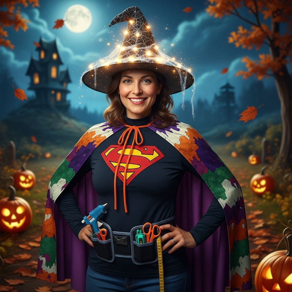 Inspire your next Halloween with these playful, easy-to-make, and family-friendly DIY mom costumes.