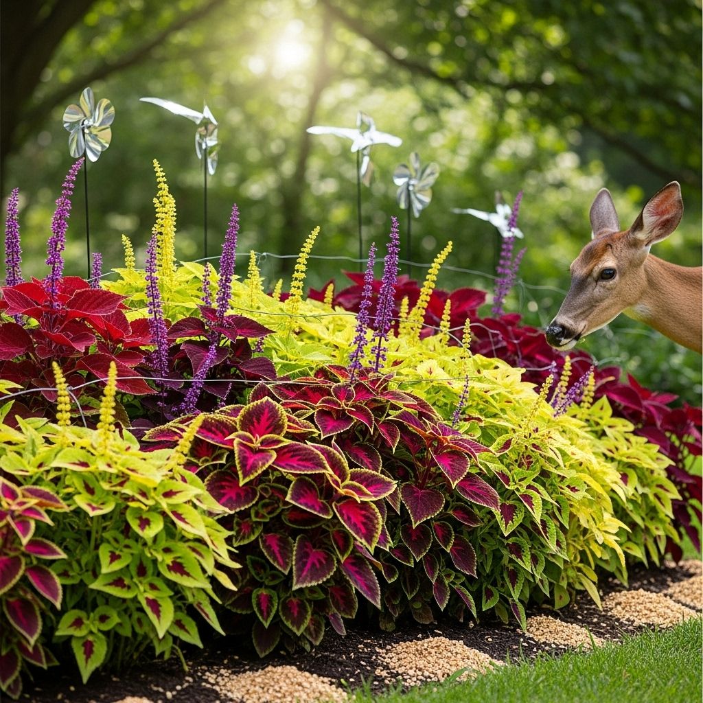 Discover if deer are targeting your coleus plants and learn effective strategies to protect them