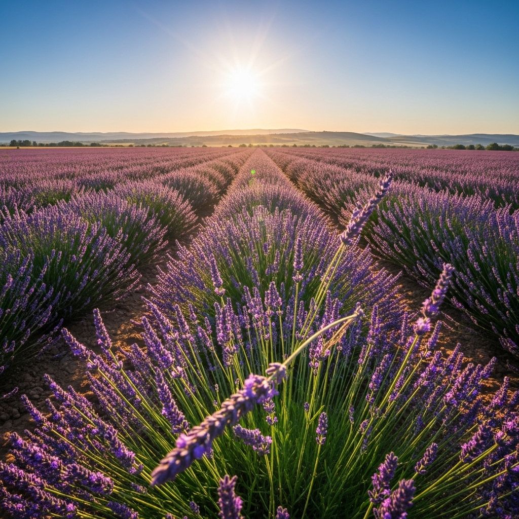 Discover the optimal sun exposure for growing healthy, fragrant lavender plants.