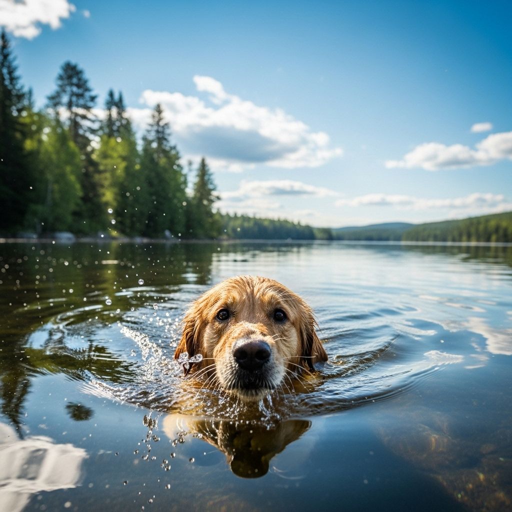 Canines with webbed feet, repellent coats, and boundless energy excel in aquatic fun.