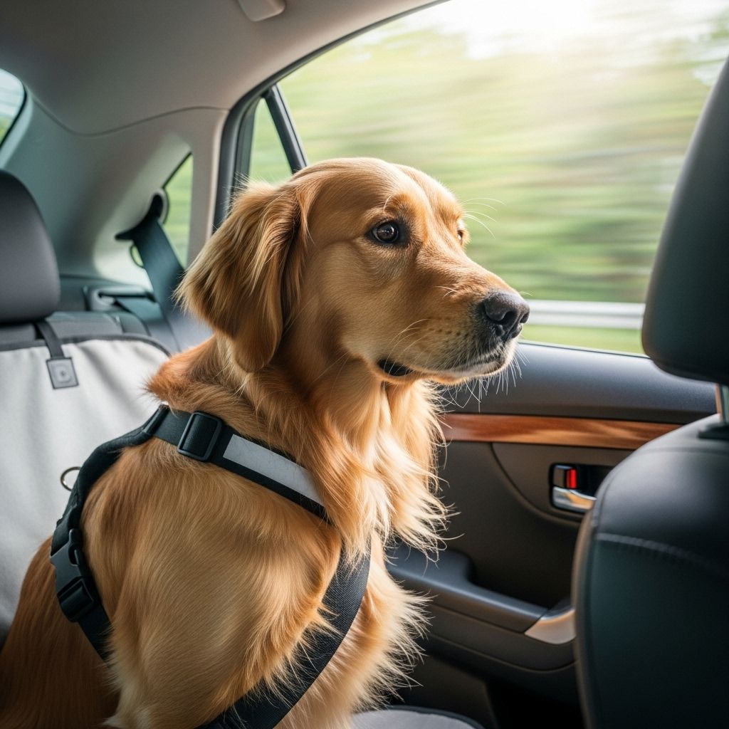 Positive associations and gradual exposure make travel comfortable for nervous pups.
