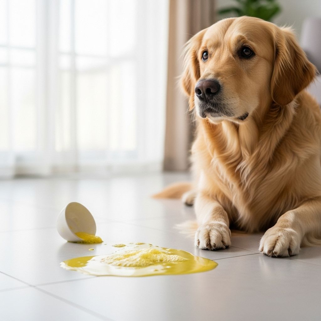 Understanding bile vomiting triggers helps maintain your dog's digestive comfort.