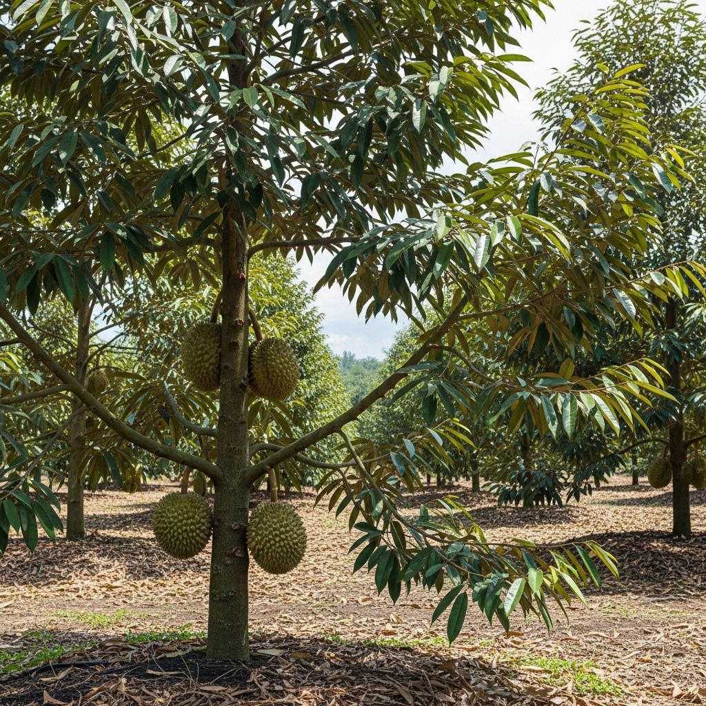 Unlock the secrets of cultivating, nurturing, and harvesting the coveted durian tree with this detailed guide.