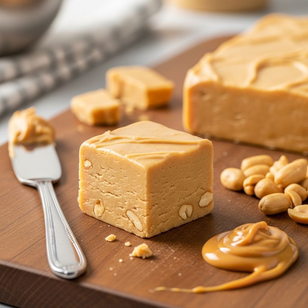 Make deliciously creamy peanut butter fudge in minutes—perfect for holidays, gatherings, or an anytime craving for something sweet and nostalgic.
