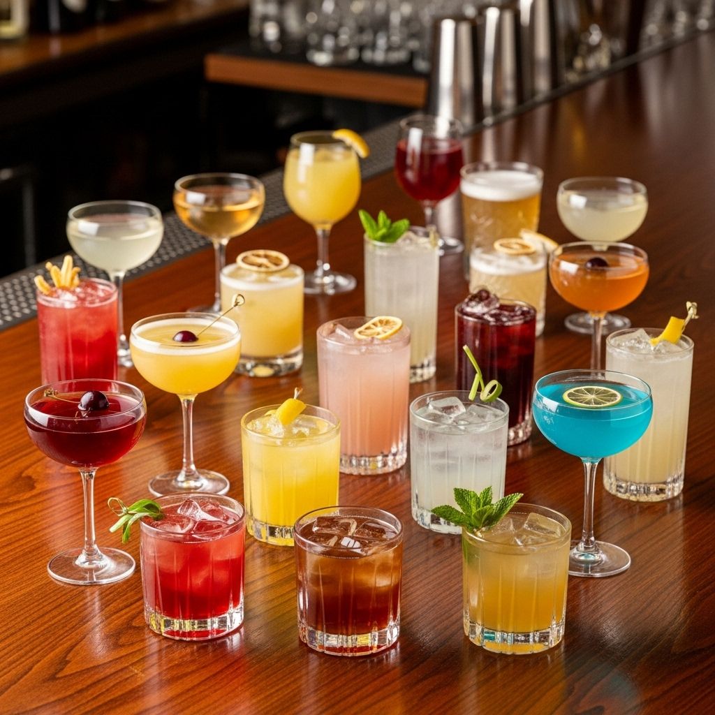 Turn basic spirits and mixers into crowd-pleasing creations that impress every guest.