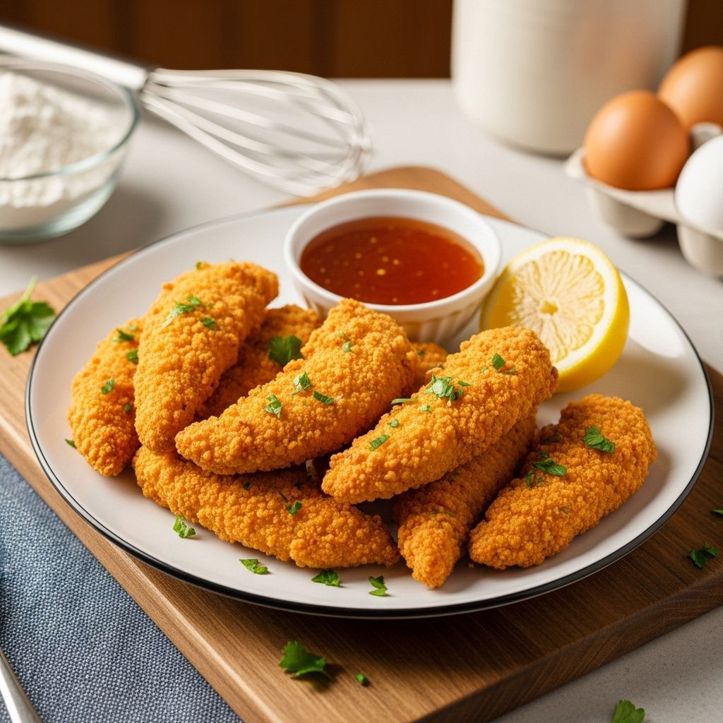 Baked Chicken Tenders Recipe: Easy 20-Minute Step-By-Step Guide Crispy, juicy, and baked to golden perfection in under 20 minutes—discover how to make the best homemade chicken tenders every time.