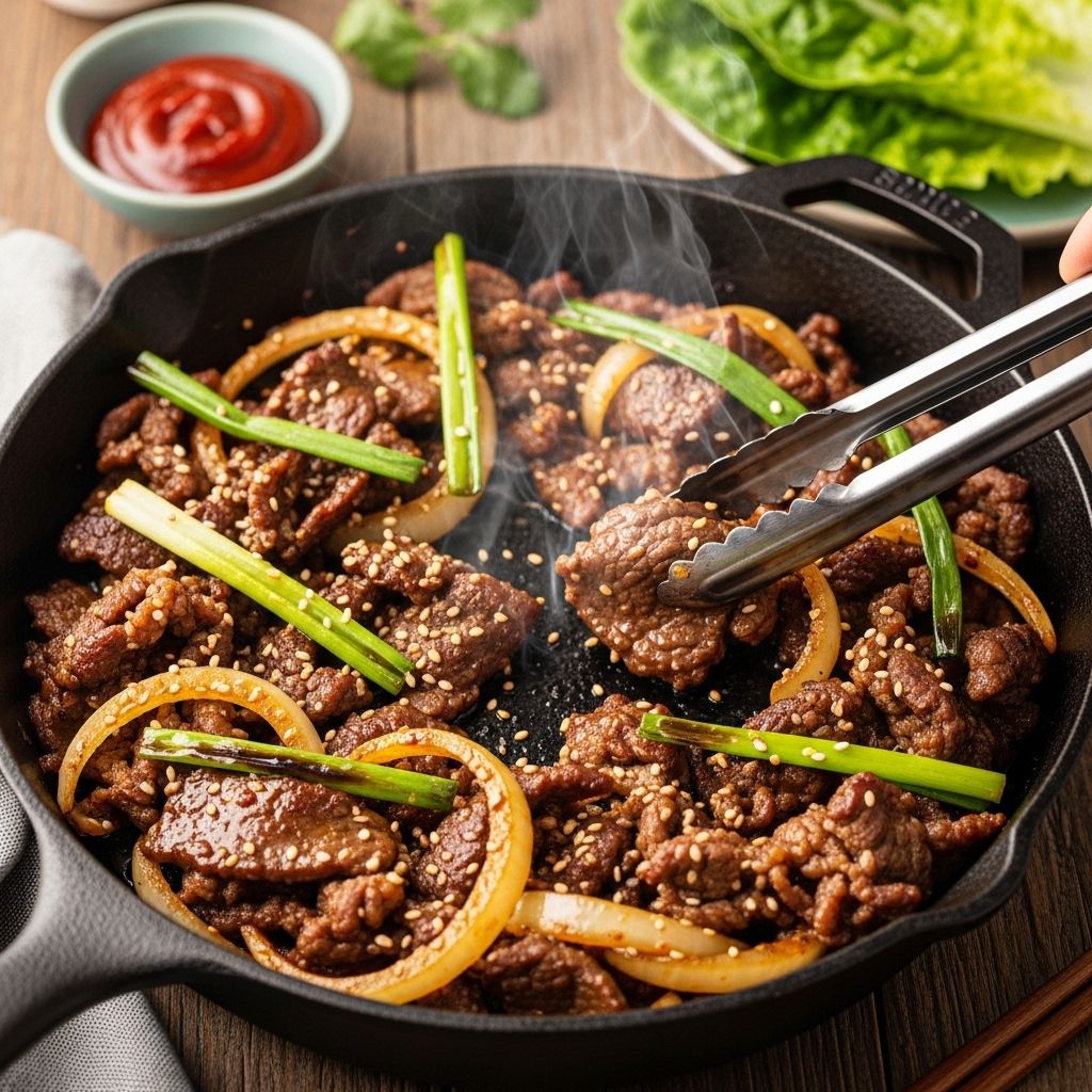 Master the art of making restaurant-quality Korean BBQ beef in your own kitchen