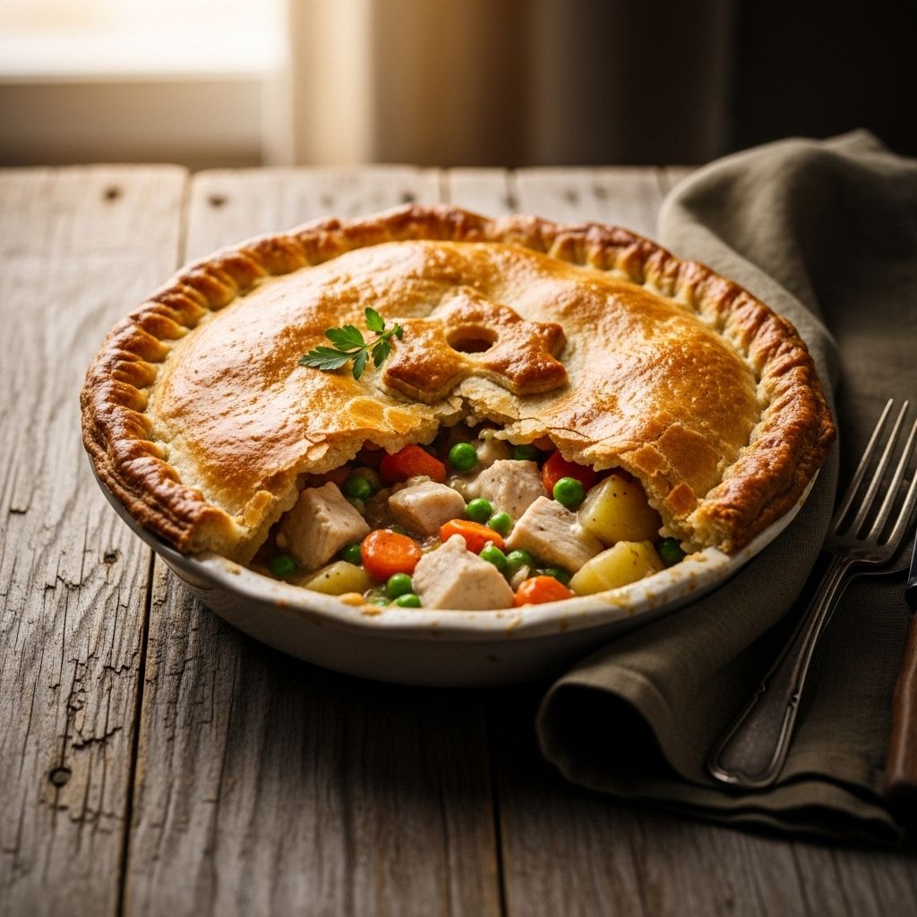 Enjoy a golden, buttery crust and savory filling with minimal prep and fuss.