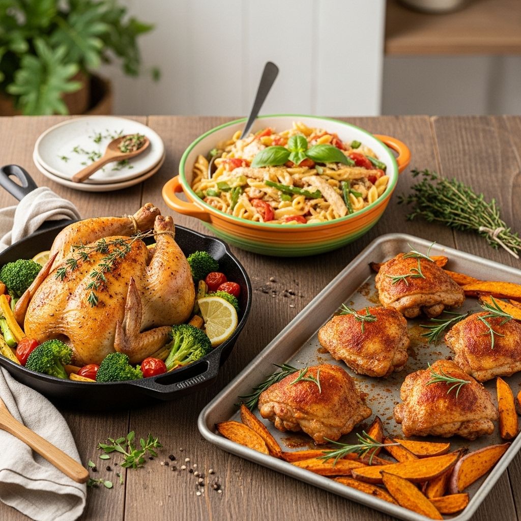 35 Easy Chicken Dinners for Effortless Weeknight Meals Flavorful, family-approved meals come together fast with minimal fuss.