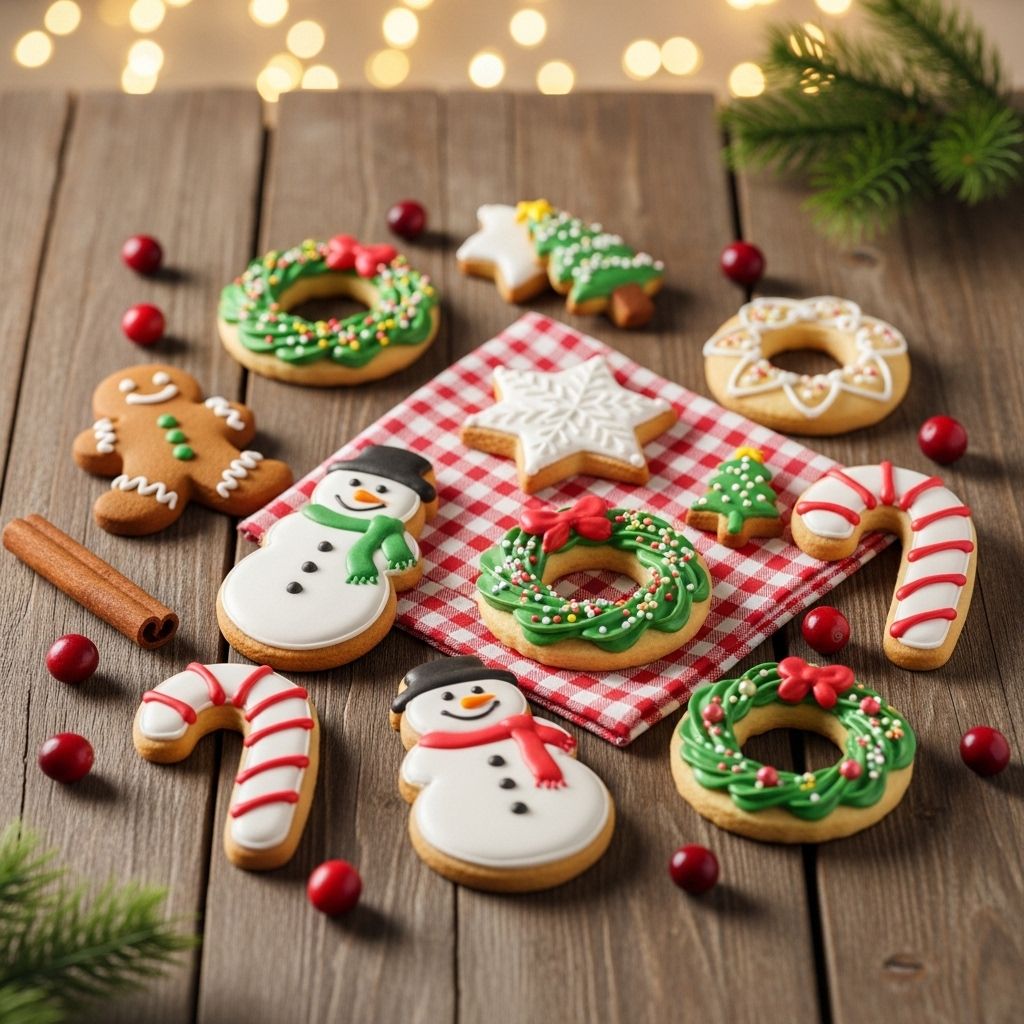 Simple, crowd-pleasing Christmas cookies for every skill level—no special equipment or decorating experience required.