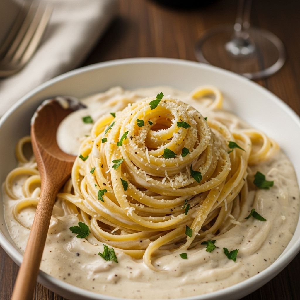 Whip up rich, velvety goodness with this simple recipe for your next pasta night!