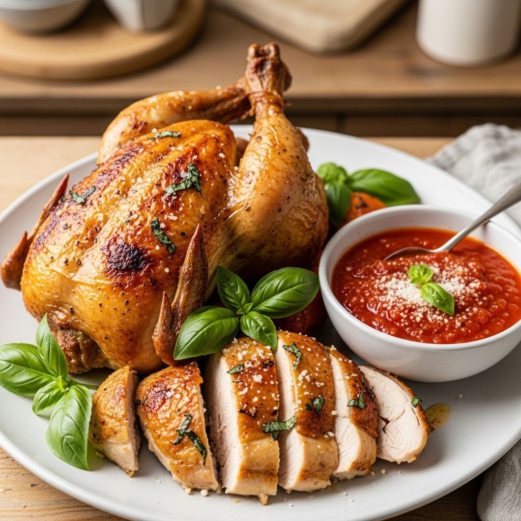 A simple, flavorful baked chicken dish marinated in zesty Italian dressing—perfect for busy families and weeknight dinners.