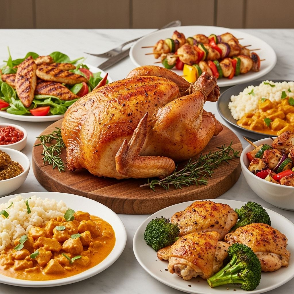 44 Easy Keto Chicken Recipes for Flavorful Low-Carb Dinners Bold seasonings and creamy sauces bring fresh excitement to carb-conscious dinners.