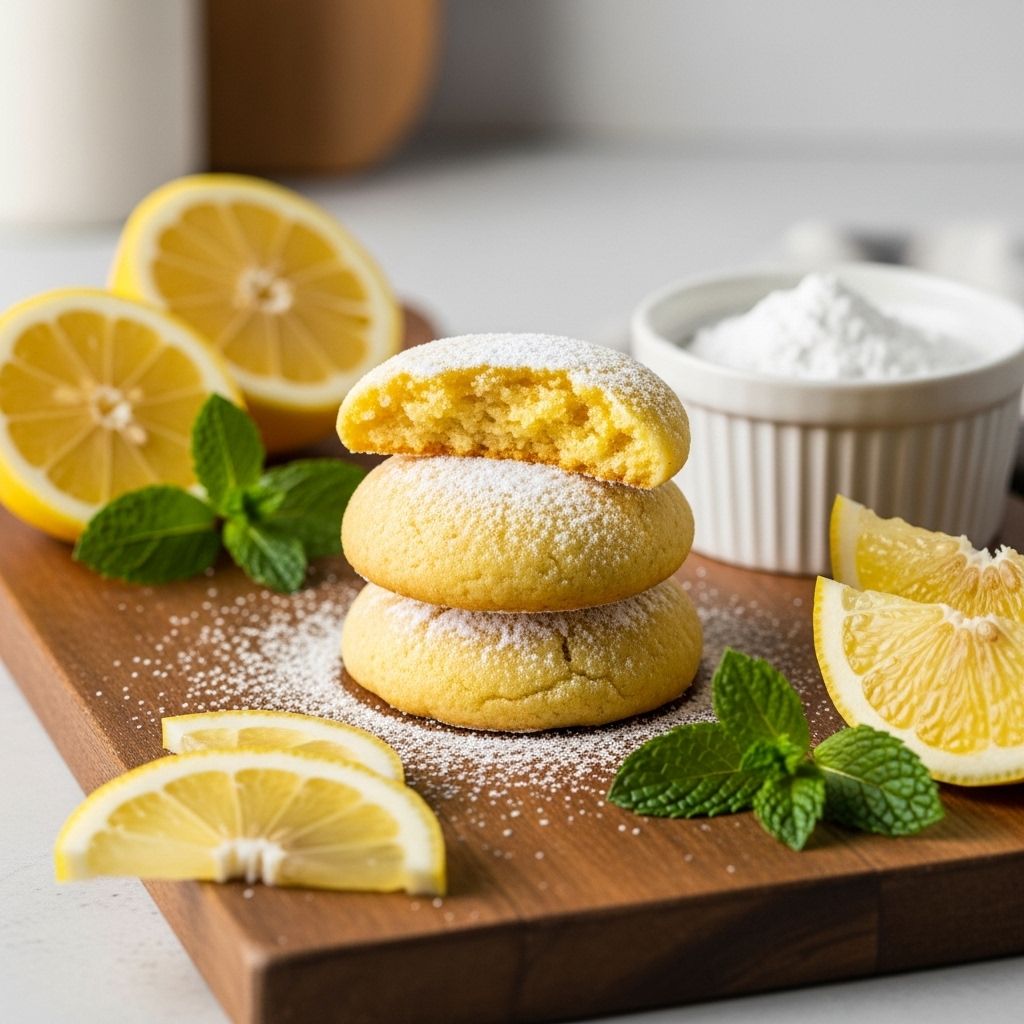 Brighten your day with these quick and easy lemon cookies—perfect for any occasion and bursting with fresh citrus flavor.