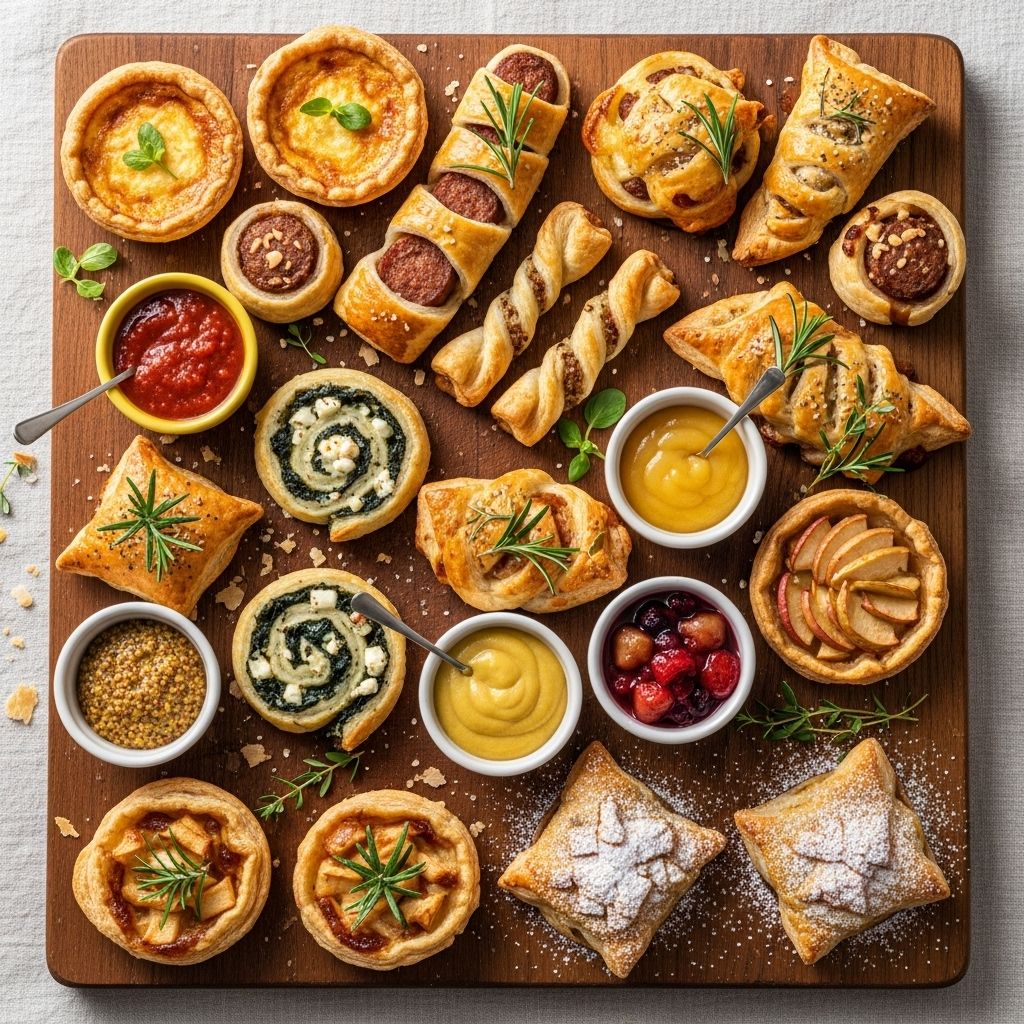 Transform store-bought puff pastry into elegant appetizers with minimal effort and maximum flavor