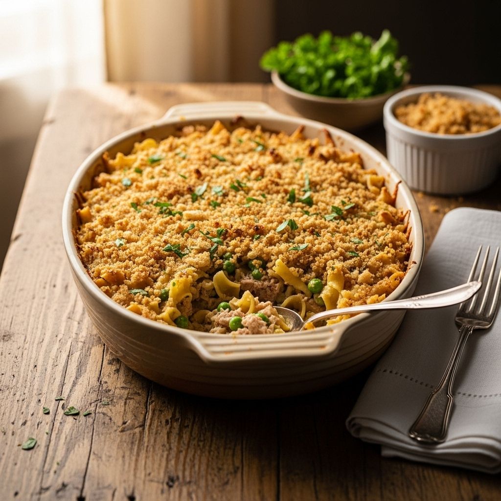 Easy Tuna Casserole Recipe: 8 Simple Steps For Creamy Comfort Whip up a delicious, hearty dish that brings warmth and smiles to every table.