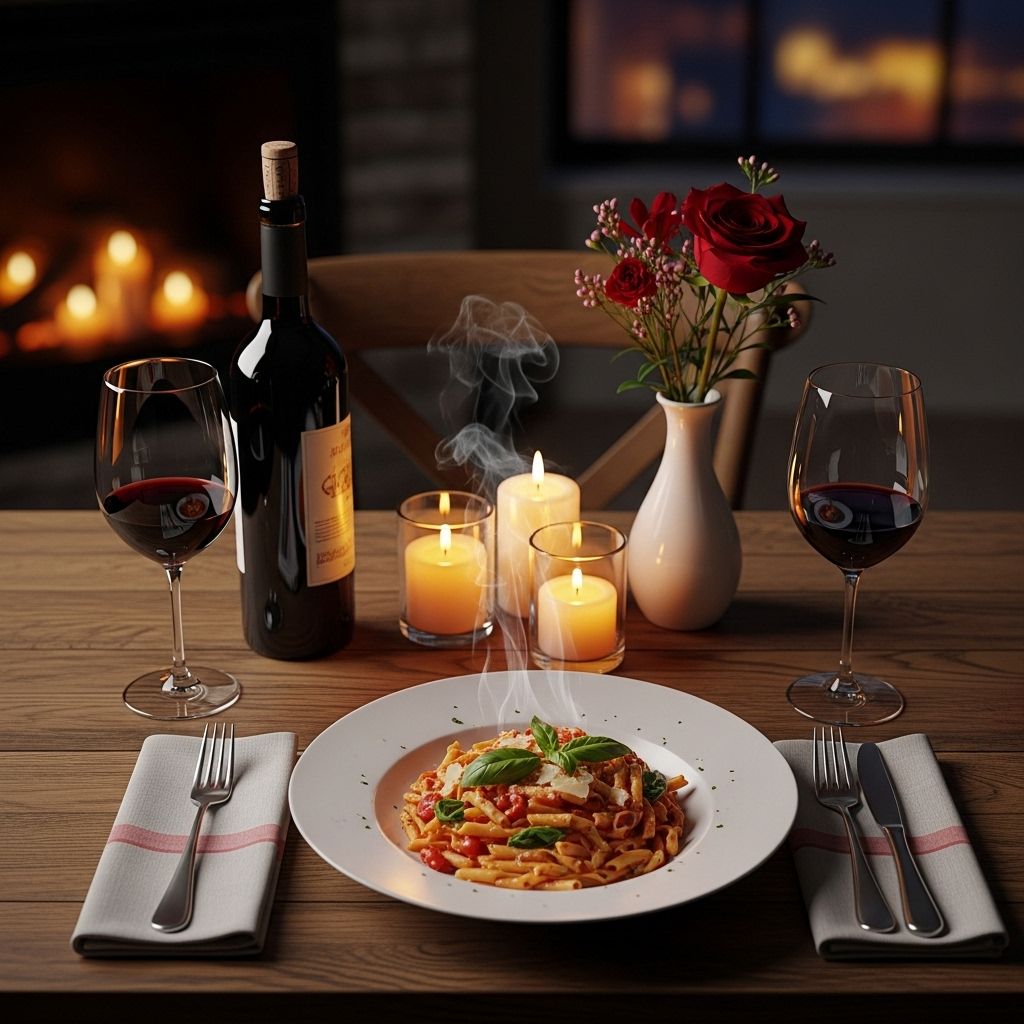 Simple ingredients combine to create an unforgettable evening you’ll both savor.