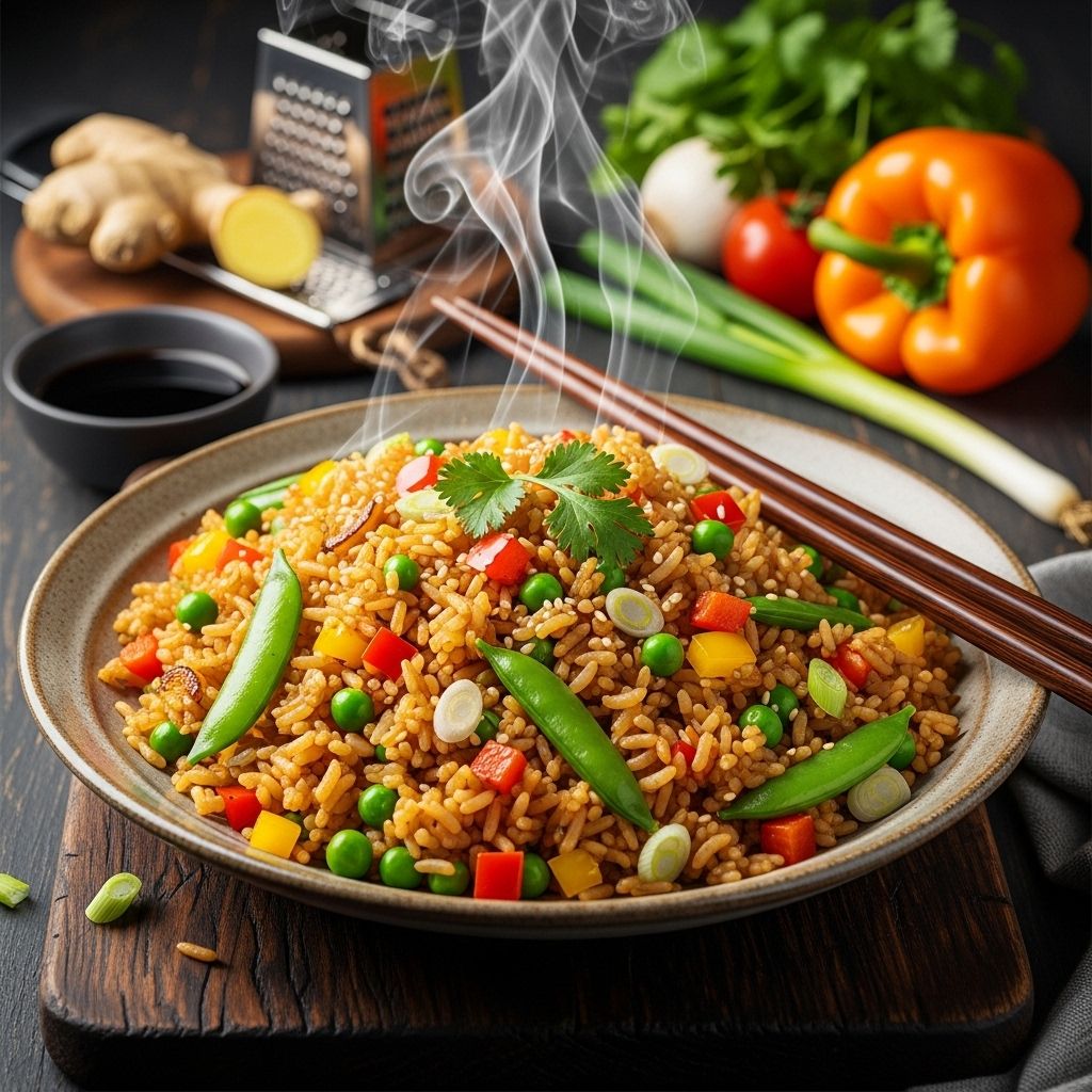 Easy Vegetable Fried Rice: Techniques and Recipe for Flawless Results High-heat wok tricks and simple prep steps turn pantry staples into a crave-worthy dinner.