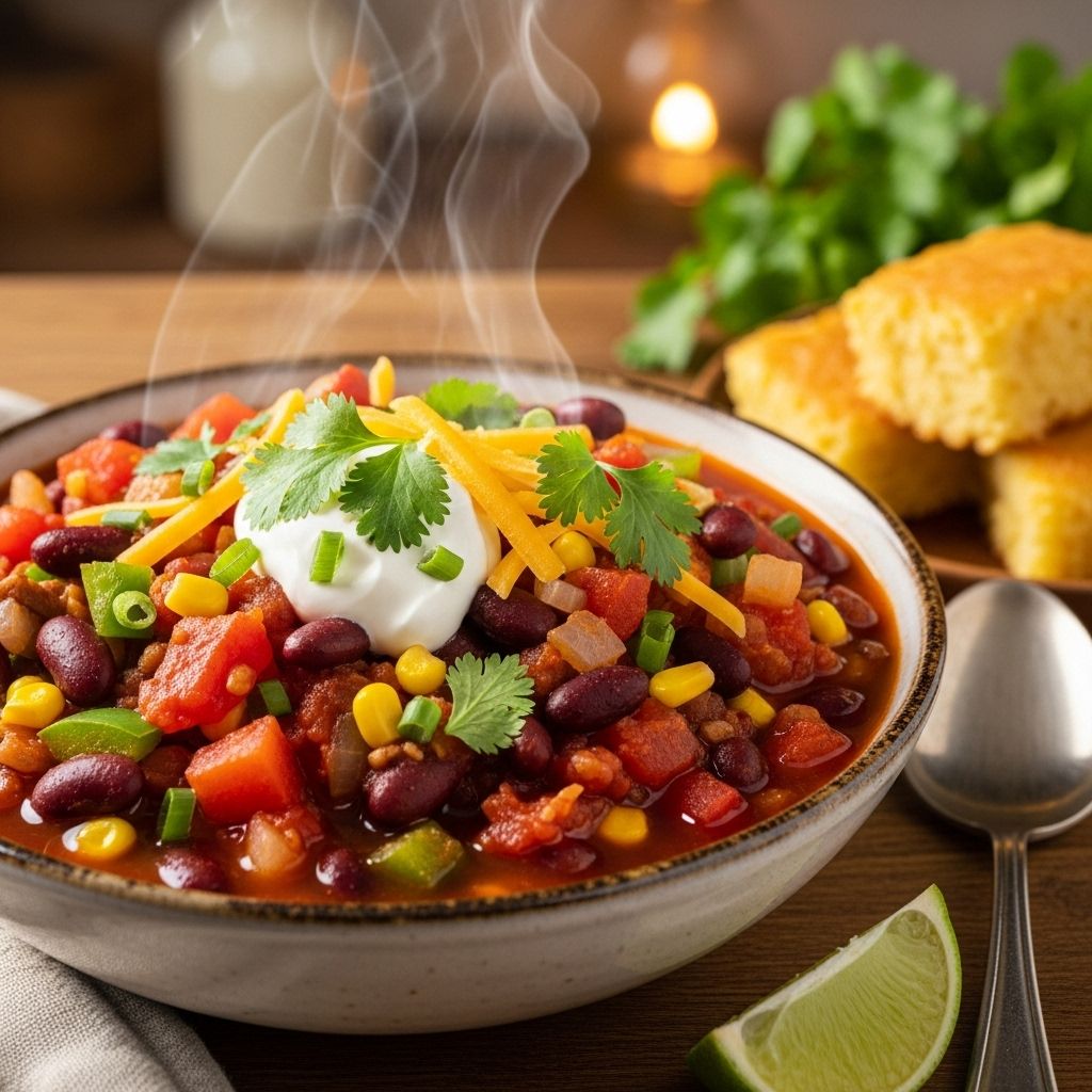A satisfying meatless dinner that gets tastier the next day with versatile toppings.