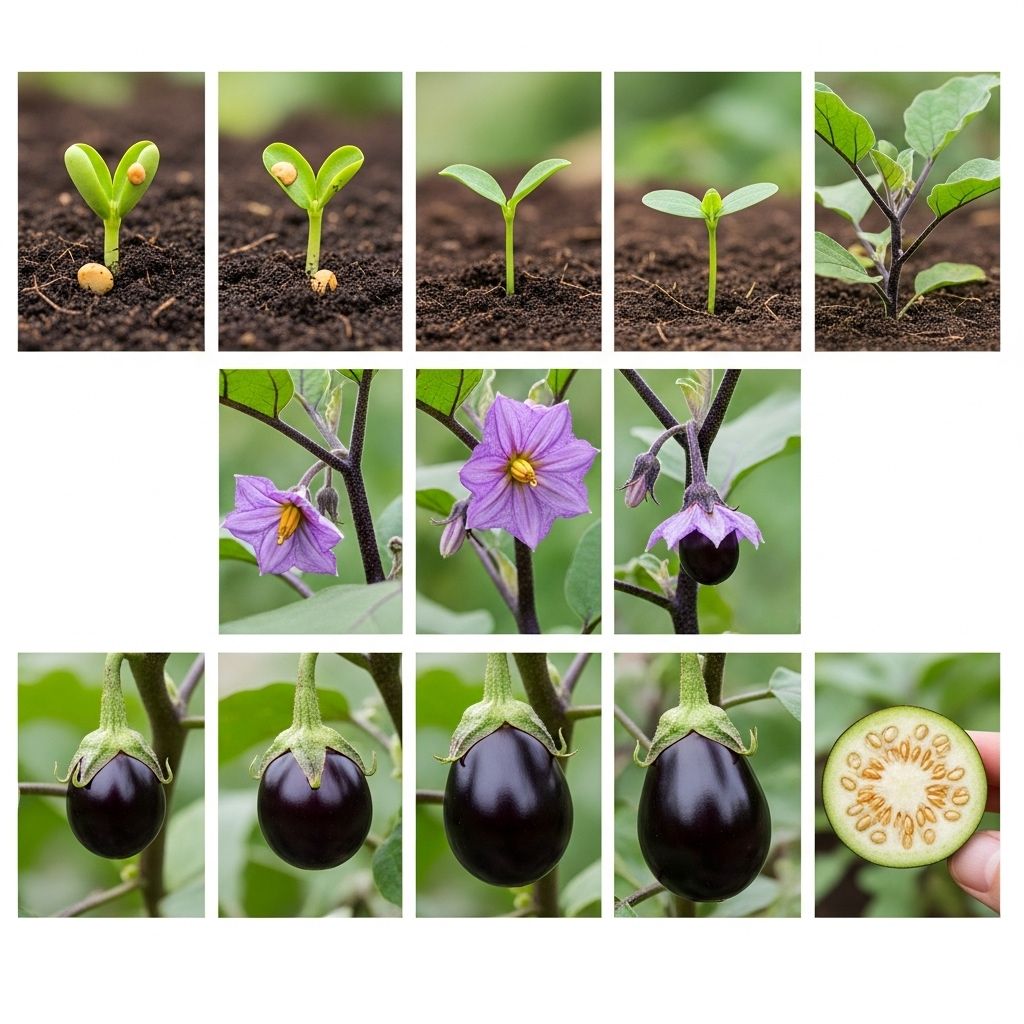 How To Grow Eggplant: 10 Key Growth Stages Explained Learn every phase of eggplant development, from sowing seeds to enjoying a homegrown harvest, for the healthiest plants and highest yields.