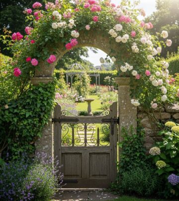 Discover how garden gates and portals create magical transitions between spaces in your landscape