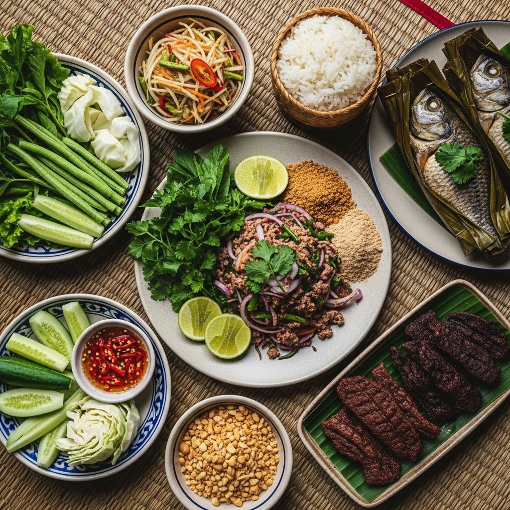 Bold flavors and shared traditions bring Laos’s dishes to life at every meal.