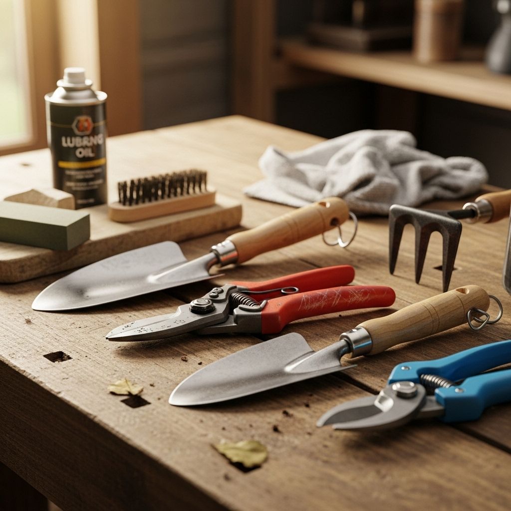 Keep your garden tools sharp, clean, and long-lasting with expert daily and seasonal care routines.