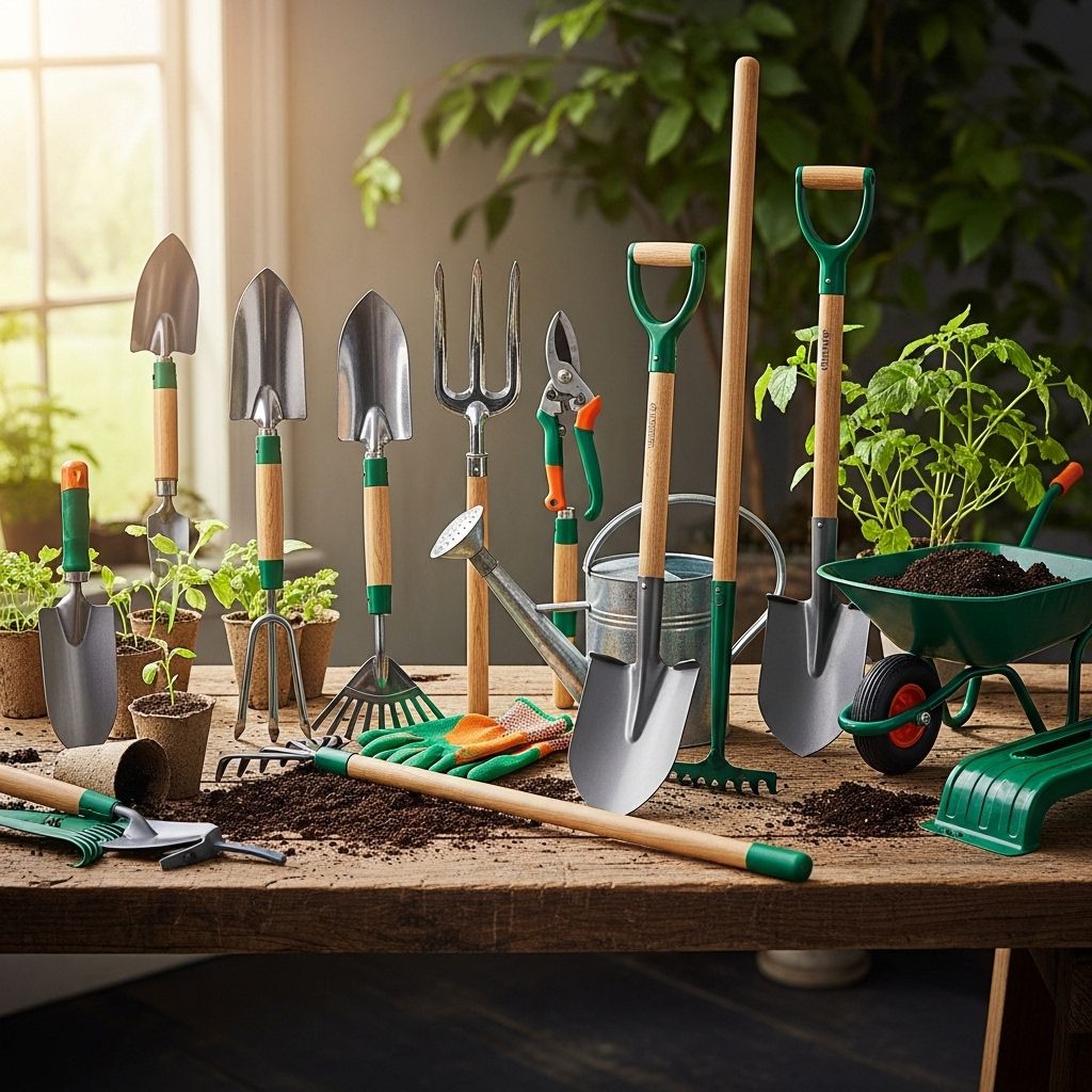 Equip yourself with must-have gear to transform your outdoor space into a lush haven.