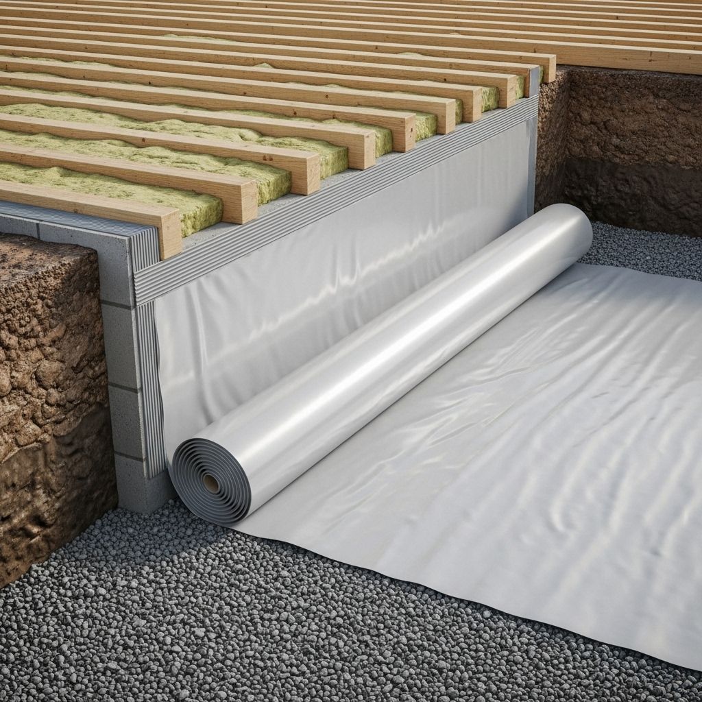 Protect your home from water damage and mold with proper moisture barrier installation