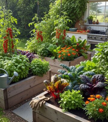 Transform your outdoor space into a thriving kitchen garden with expert advice, design inspiration, and practical planting strategies.