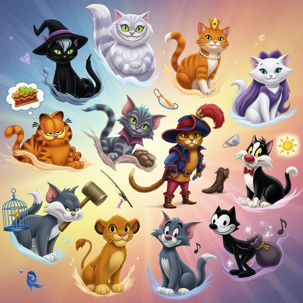 Each cat name holds a story from ancient courts to modern internet stardom.