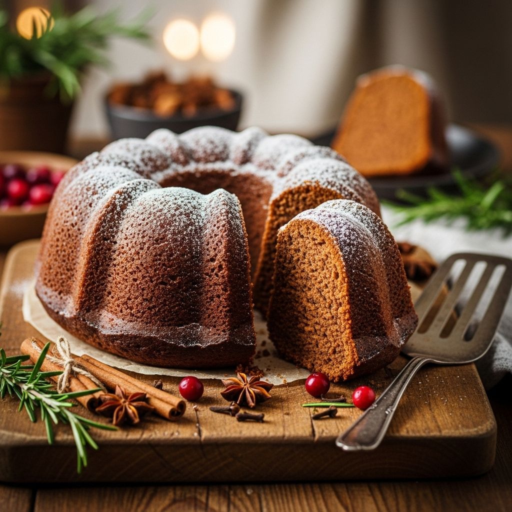 Experience the nostalgia of homemade gingerbread with this classic, moist, and warmly spiced recipe perfect for all occasions.