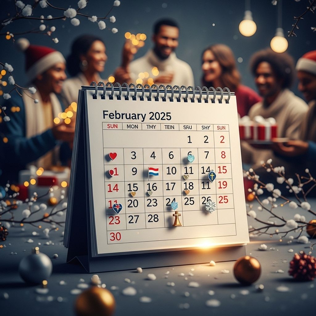 February 2025 Holidays: Comprehensive Guide To All Observances Discover all the special days, awareness campaigns, and celebrations happening in February 2025